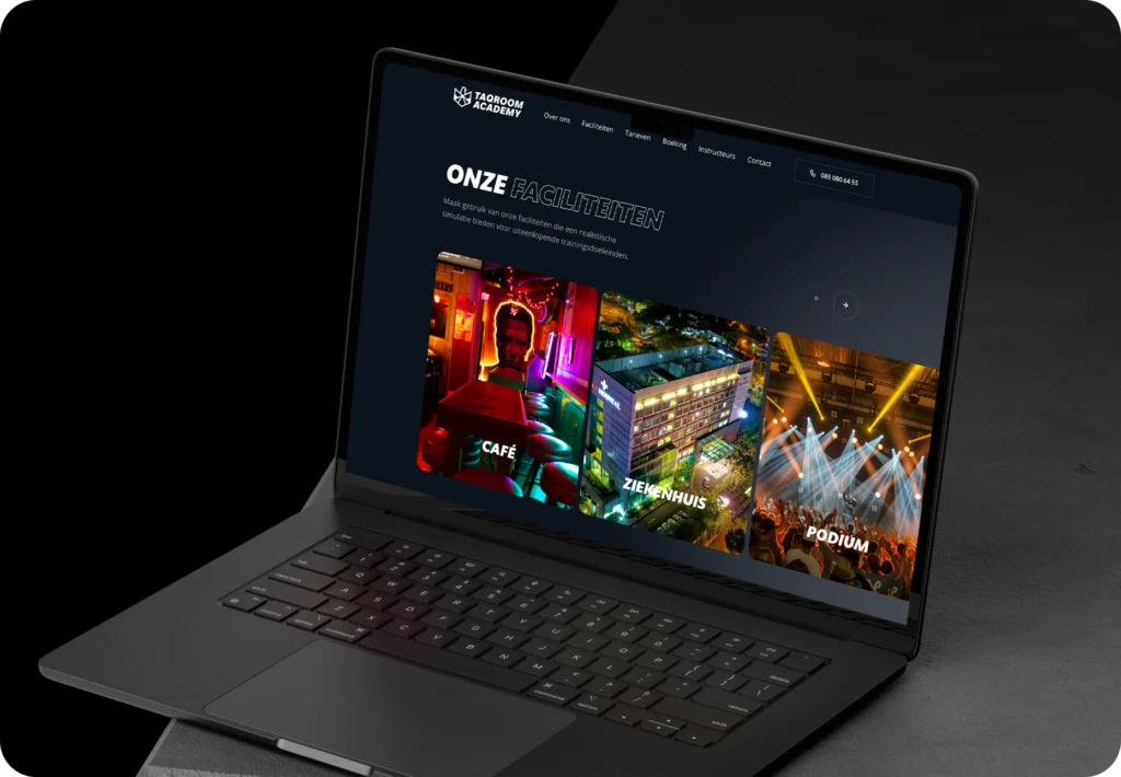 TAQROOM ACADEMY — websitebeeld 3