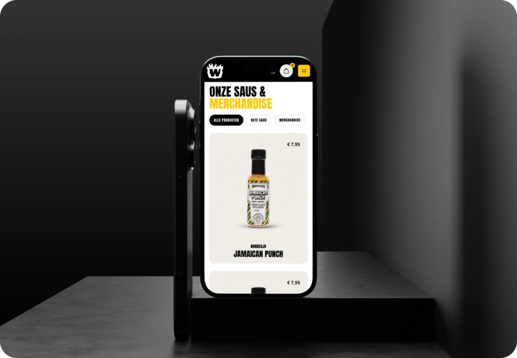 Dokter Worst website mockup
